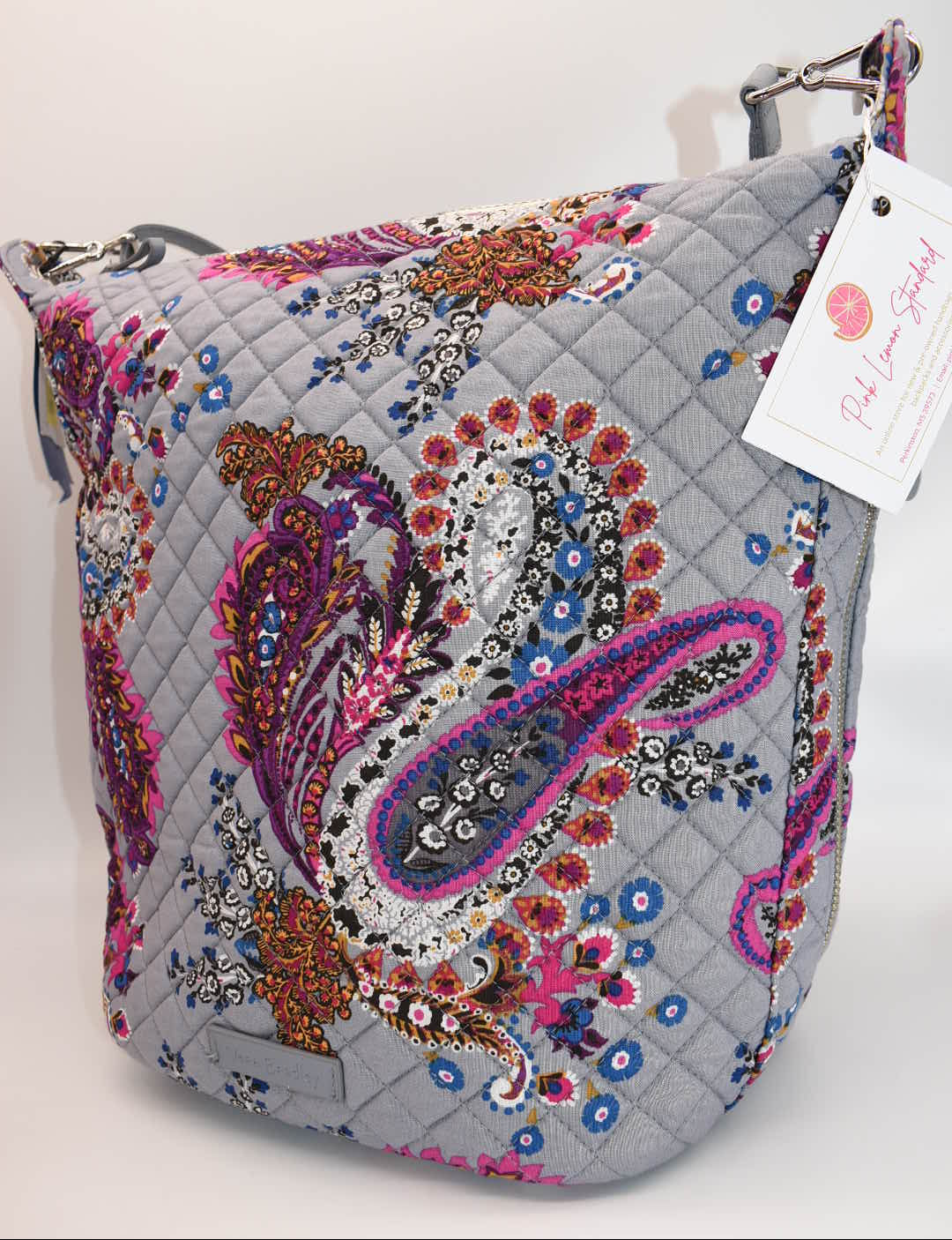 Vera Bradley Carson Hobo Bag in "Heritage Paisley" Pattern