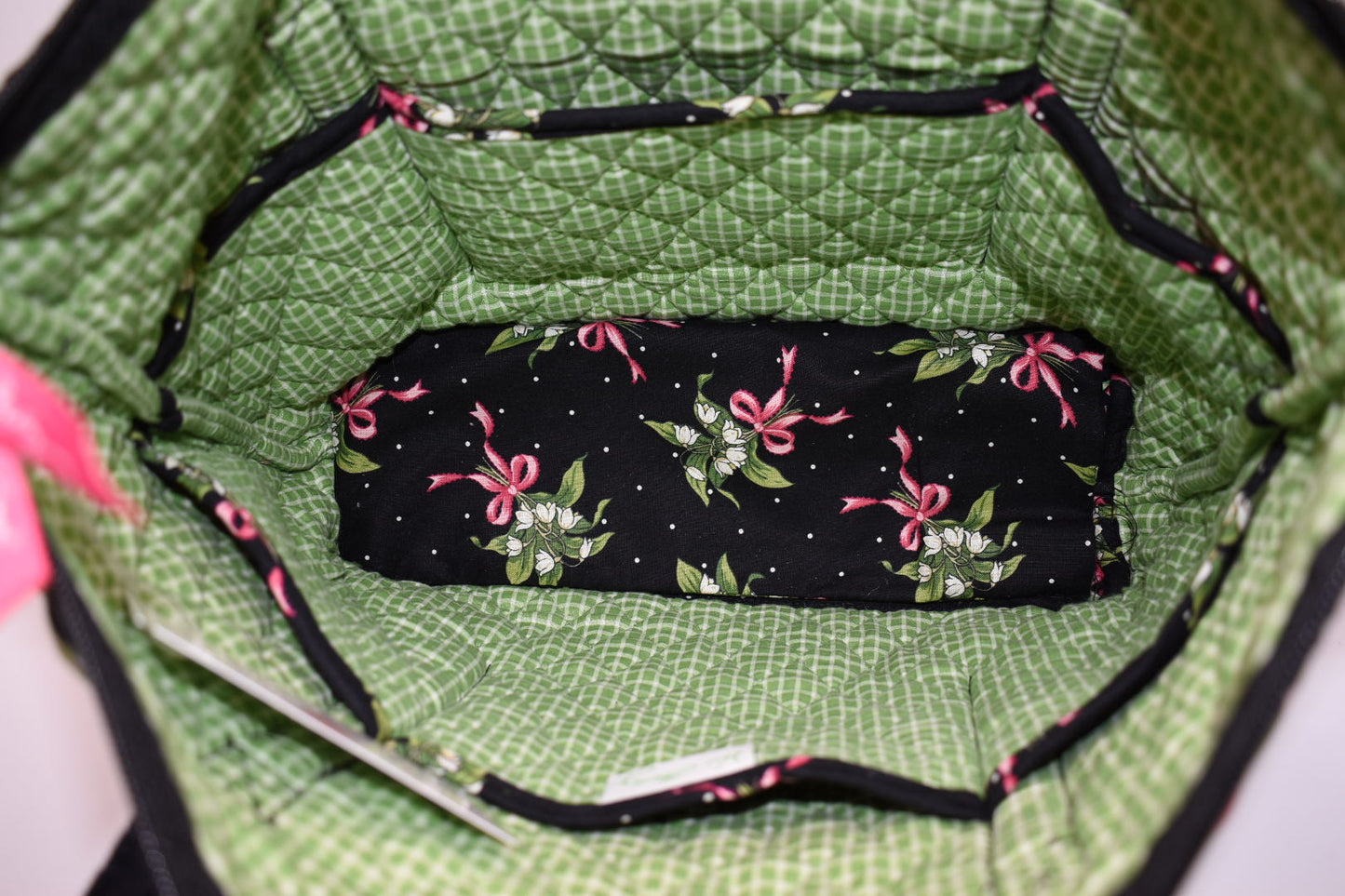 Vera Bradley Villager Tote Bag in "New Hope-1999" Pattern