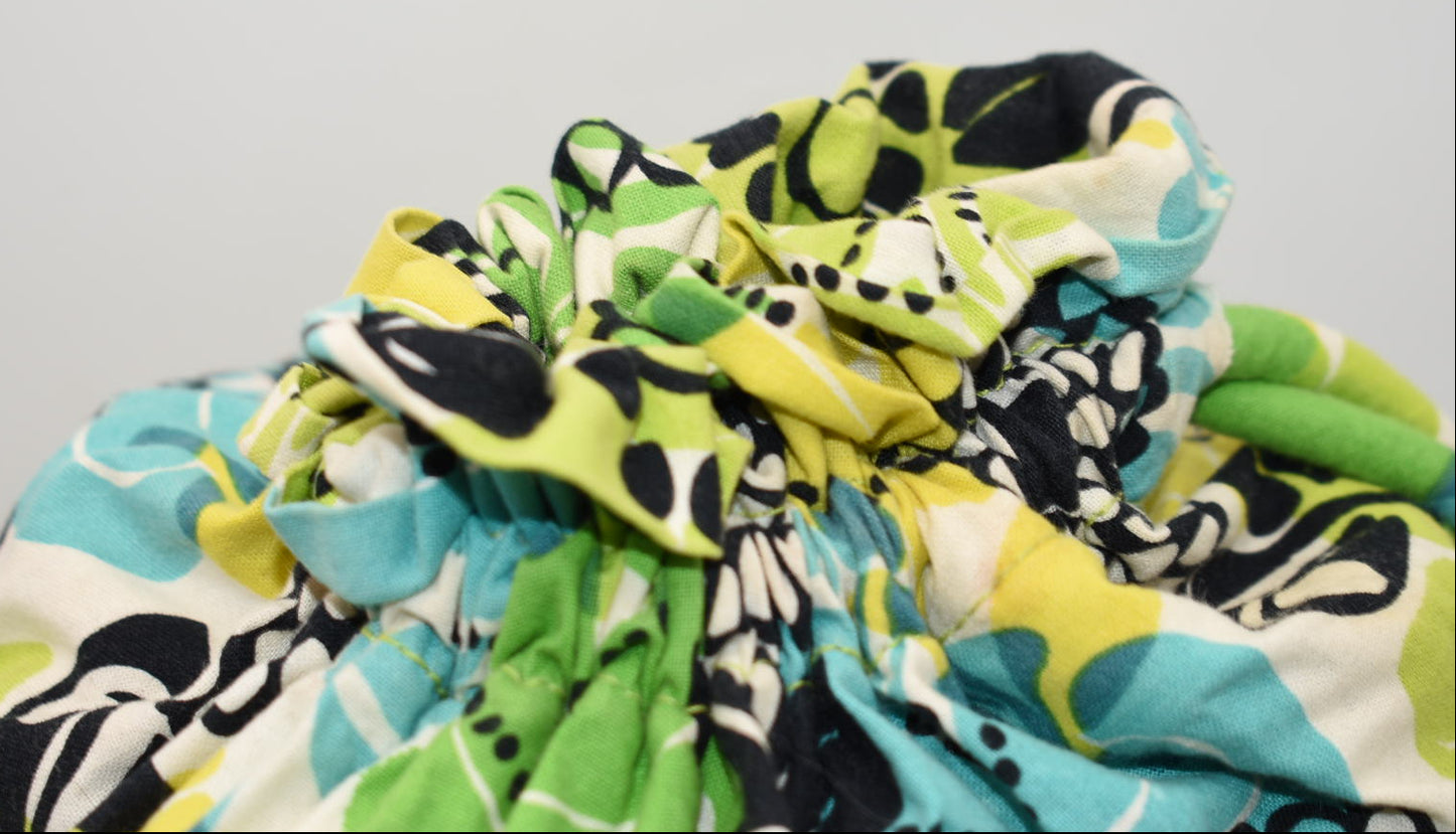 Vera Bradley Ditty Bag in "Limes Up" Pattern