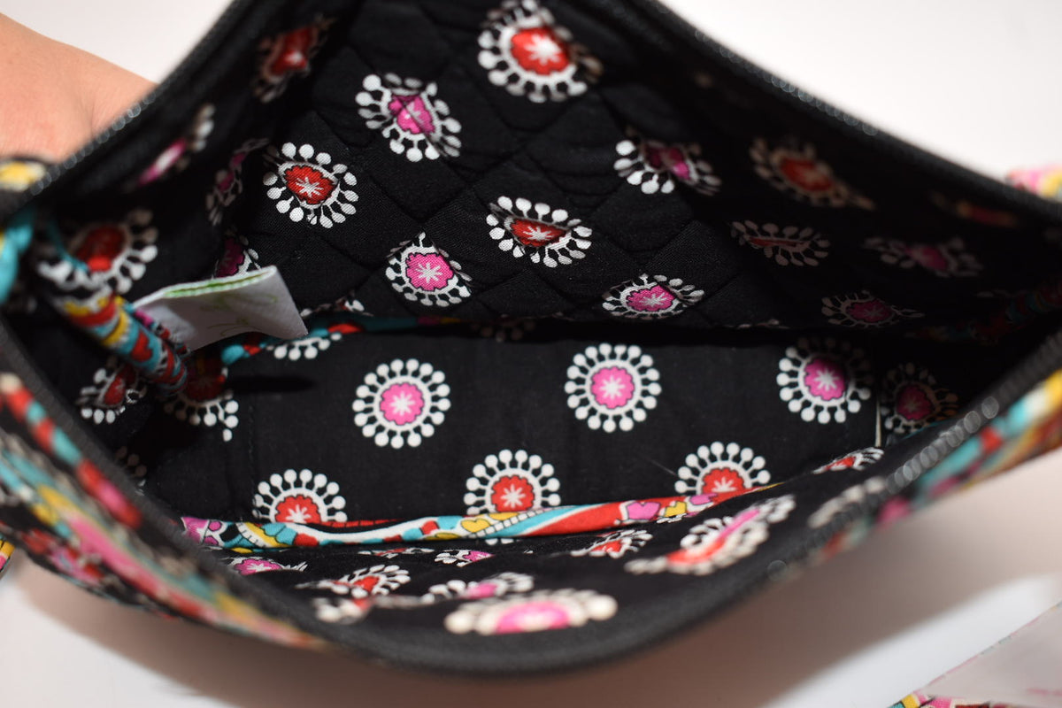 Vera Bradley Little Crossbody Bag in " Parisian Paisley" Pattern