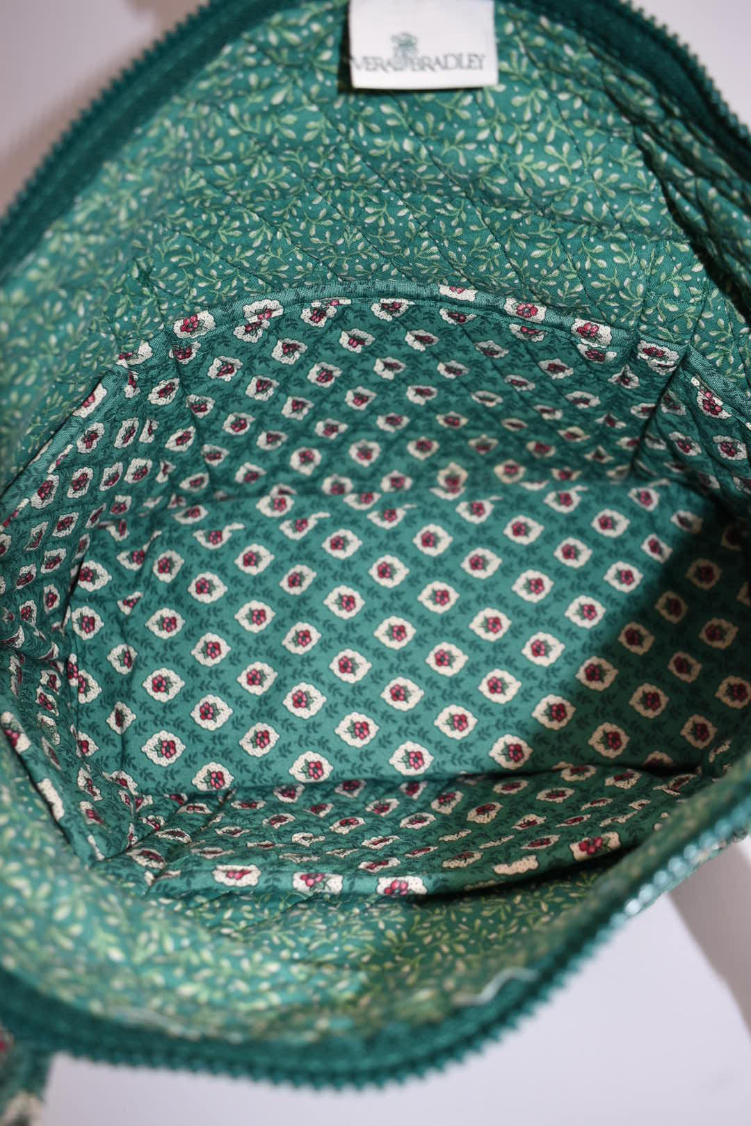 Vera Bradley Large Paddy Shoulder Tote Bag in "Greenfield -2000" Pattern
