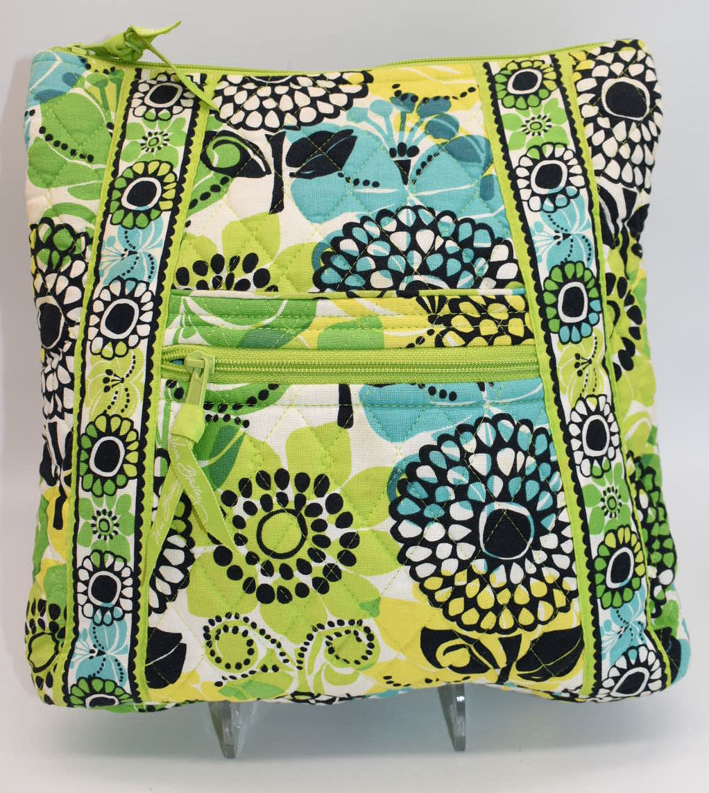 Vera Bradley Hipster Crossbody Bag in "Limes Up" Pattern