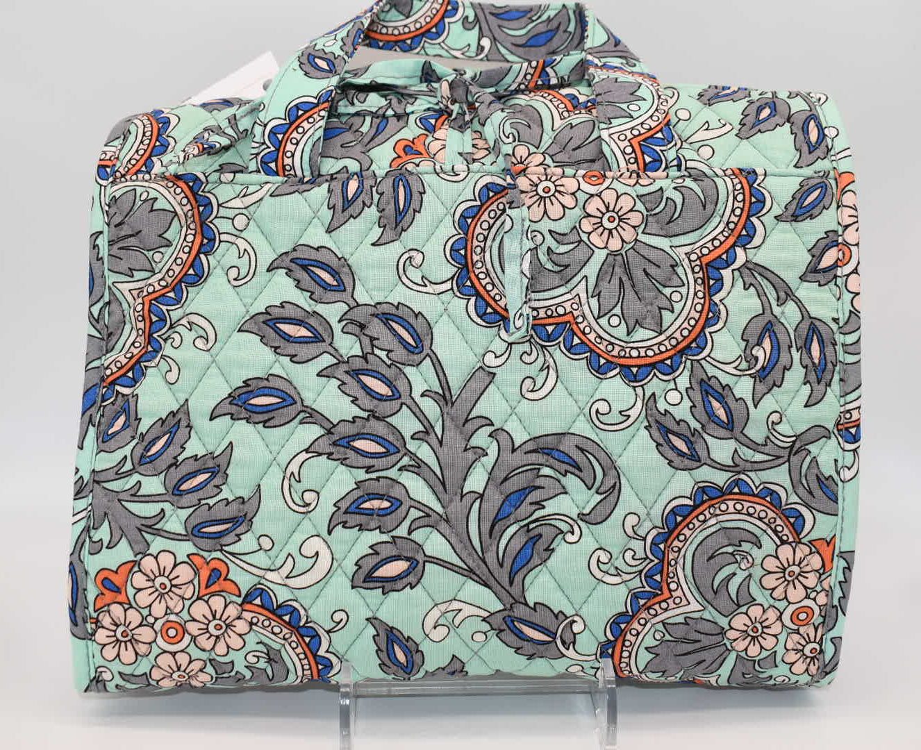 Vera Bradley Hanging Cosmetic & Toiletry Organizer in "Fan Flowers" Pattern