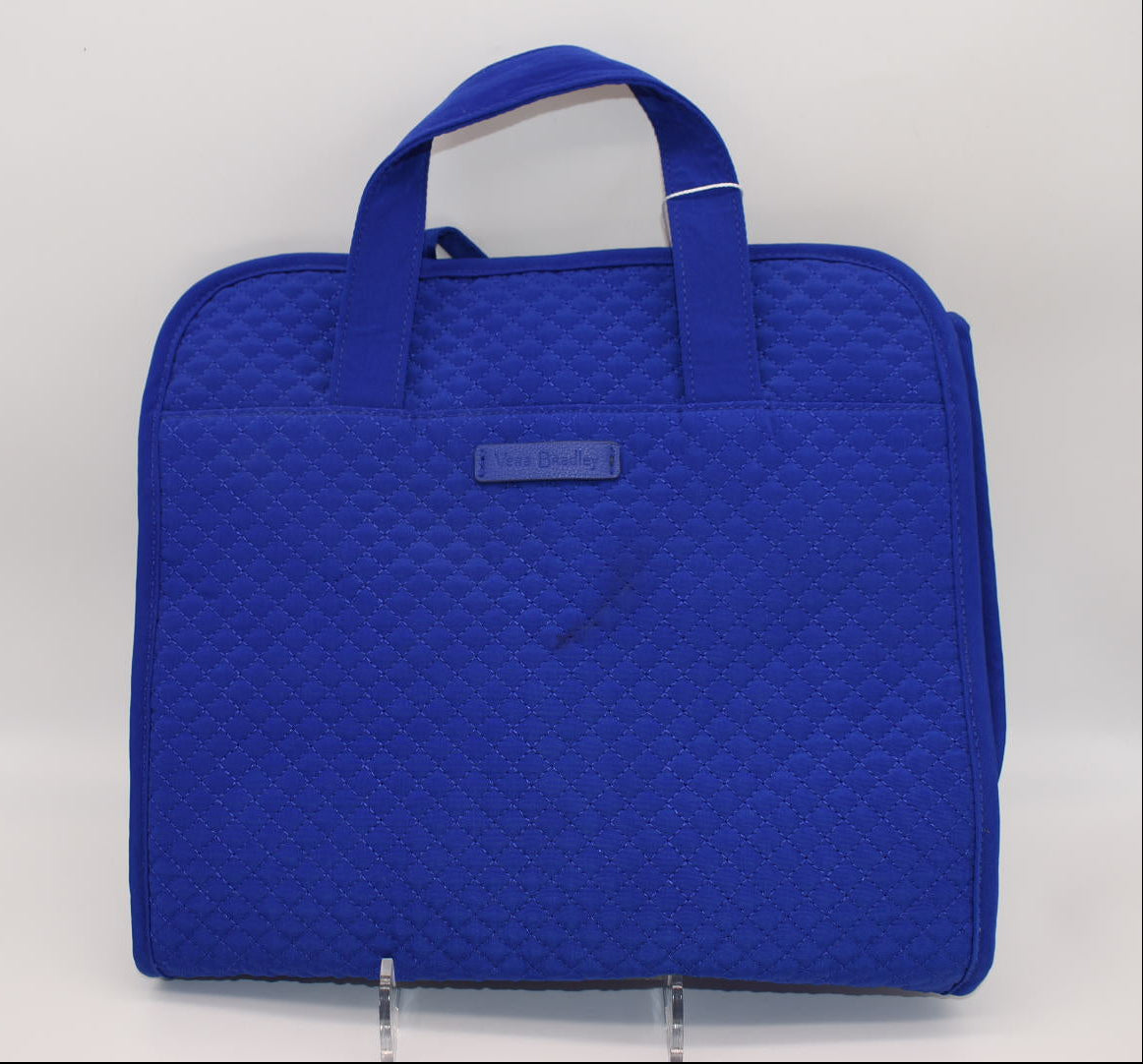 Vera Bradley Iconic Hanging Travel Organizer in Microfiber Royal Blue