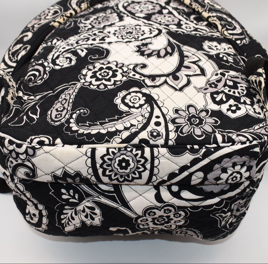 Vera Bradley XL Campus Tech Backpack in "Midnight Paisley" Pattern