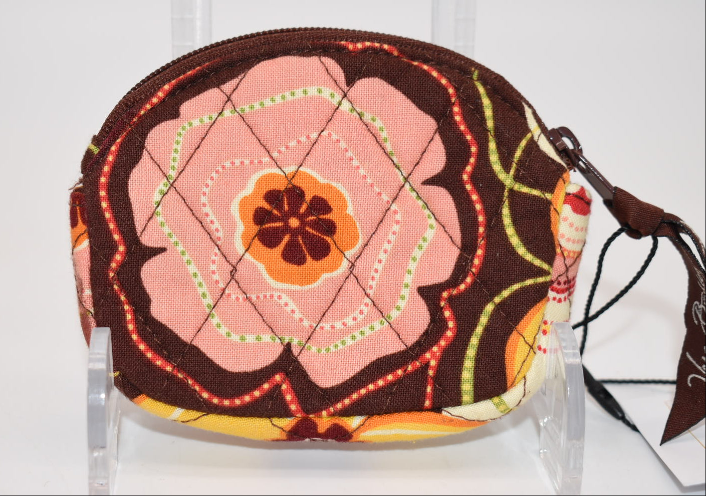 Vera Bradley Button Coin Purse in "Buttercup" Pattern