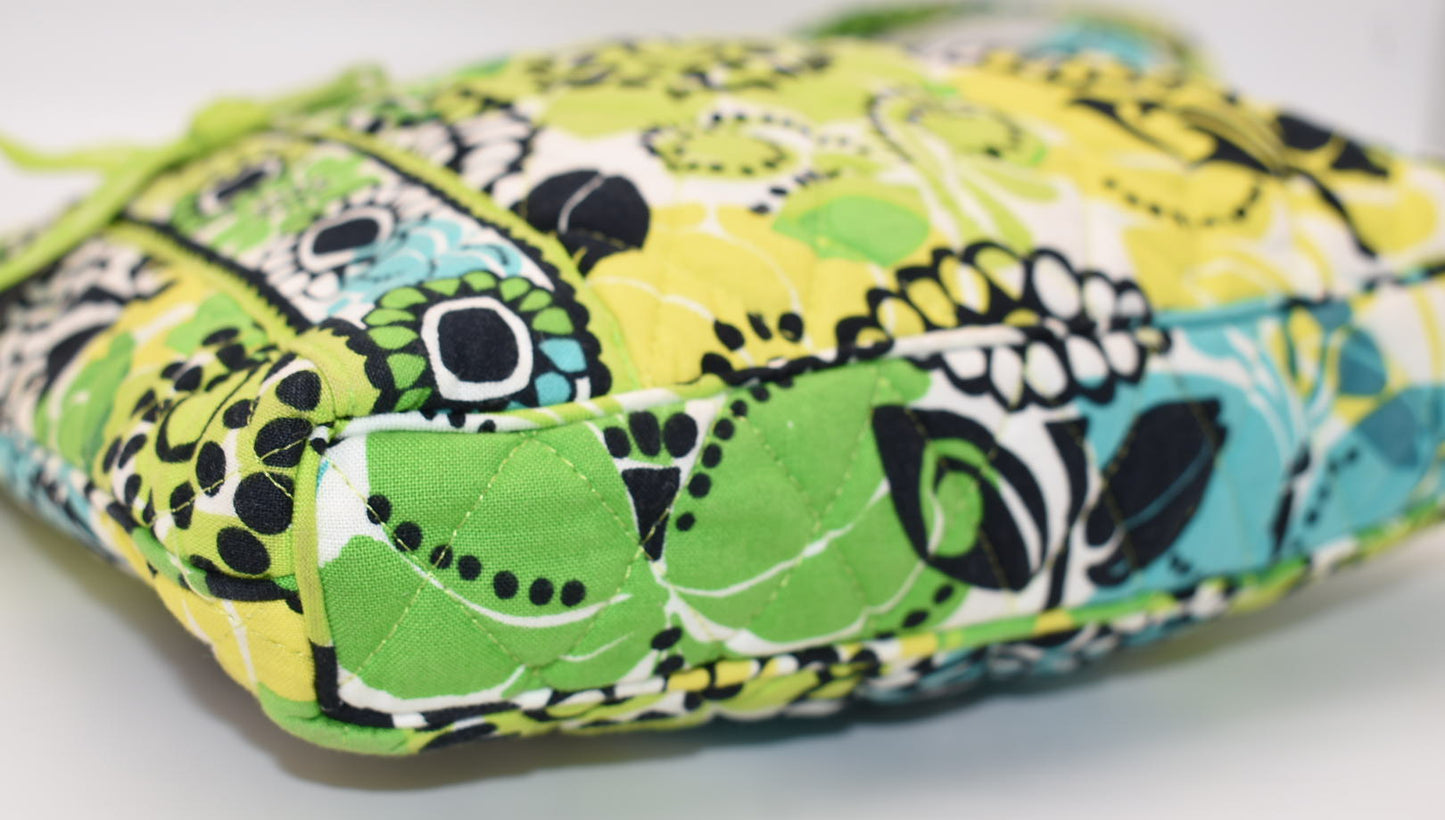 Vera Bradley Hipster Crossbody Bag in "Limes Up" Pattern