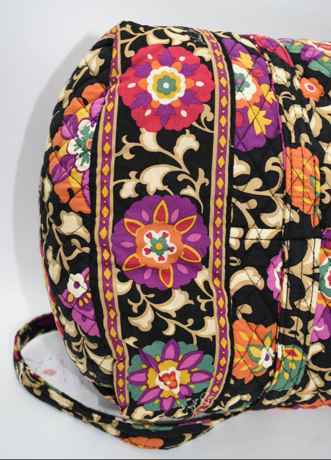 Vera Bradley Large Duffel Bag in "Suzani" Pattern