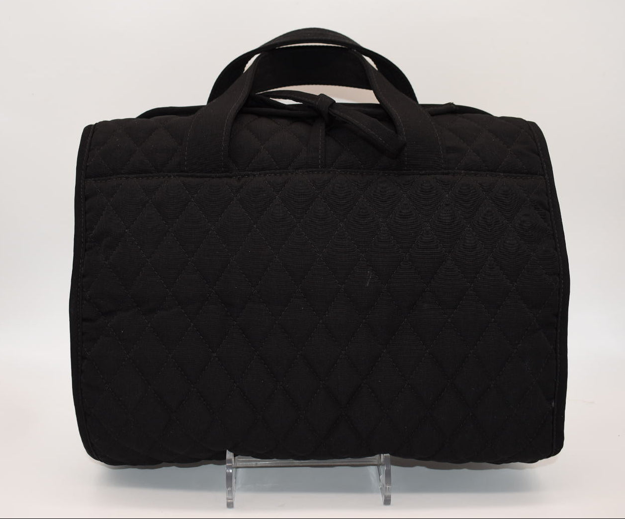 Vera Bradley Microfiber Hanging Travel Organizer in Black