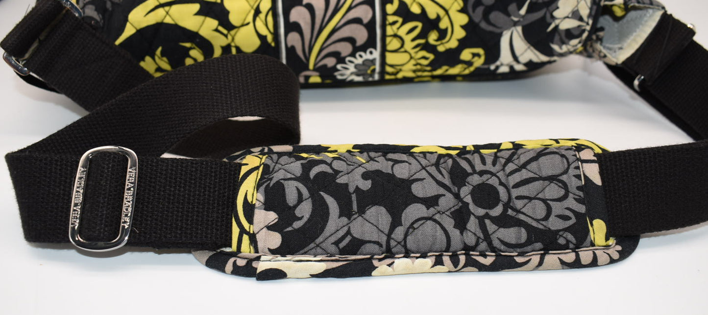 Vera Bradley Messenger Baby Bag in "Baroque" Pattern