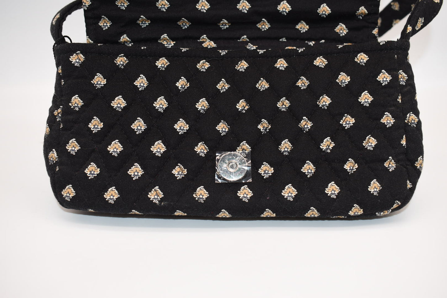 Vera Bradley Shoulder Bag in "Classic Black" Pattern