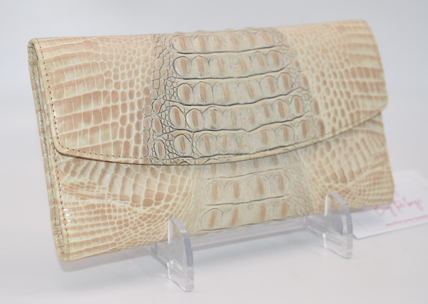 Vintage Brahmin Soft Checkbook Wallet