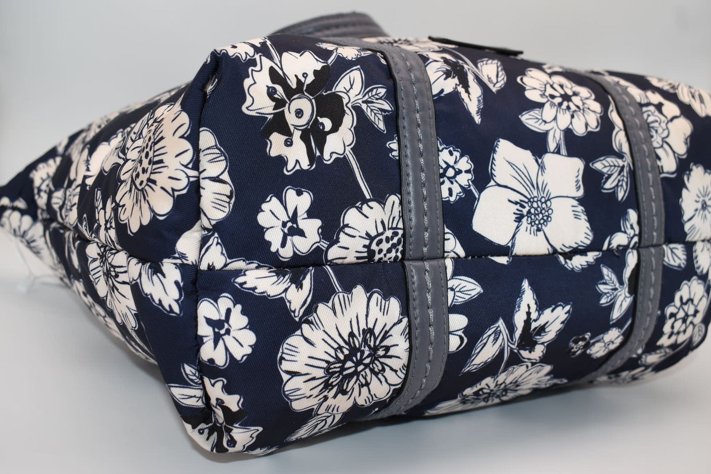 Vera Bradley Midtown Small Tote in "Midnight Floral" Pattern