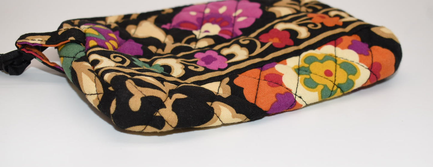 Vera Bradley Medium Cosmetic Bag in "Suzani" Pattern