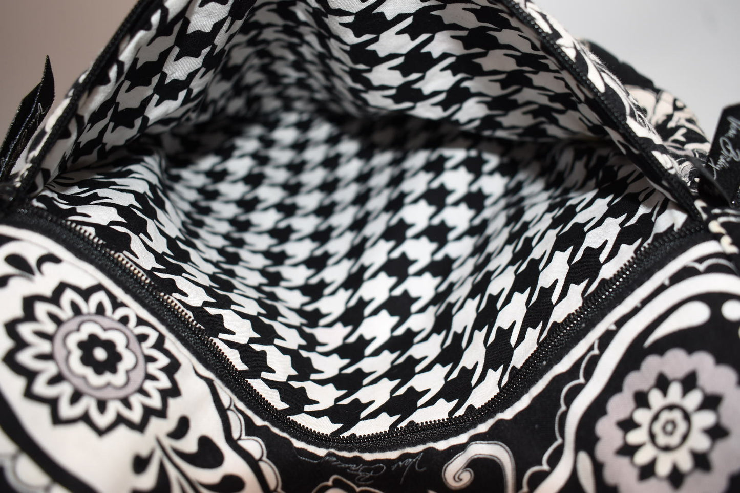 Vera Bradley XL Campus Tech Backpack in "Midnight Paisley" Pattern