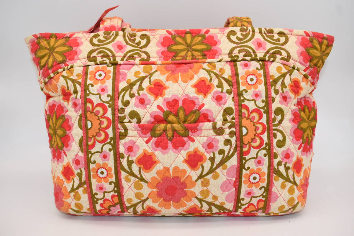 Vera Bradley Mandy Shoulder Tote Bag in "Folkloric" Pattern