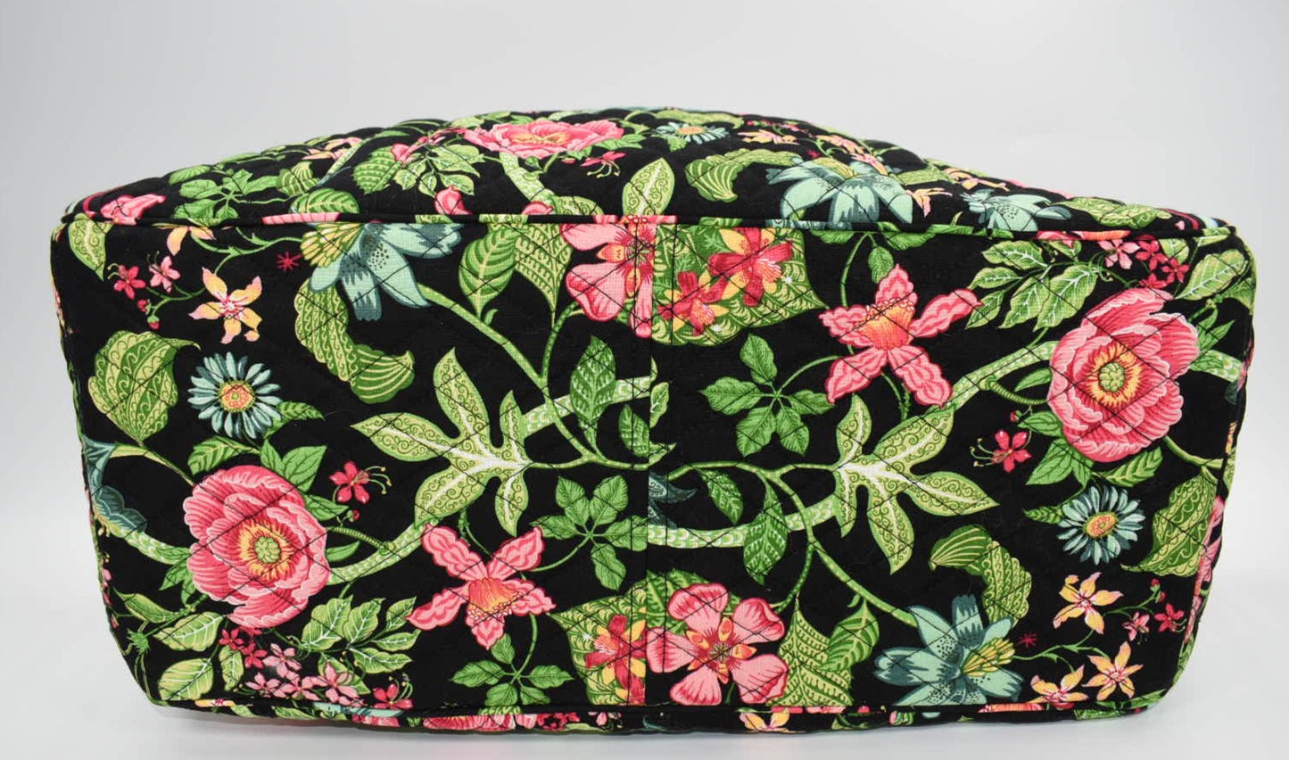 Vera Bradley Get Carried Away Tote Bag in "Botanica" Pattern
