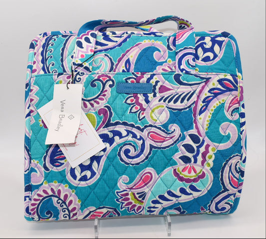 Vera Bradley Hanging Cosmetic & Toiletry Organizer in "Waikiki Paisley" Pattern