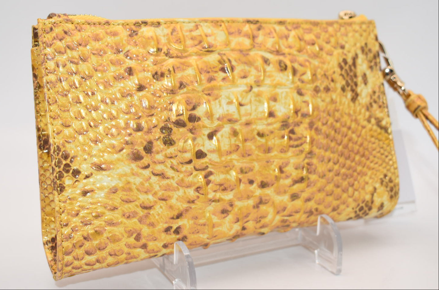 Brahmin Daisy Wristlet in Canary Ombre Melbourne