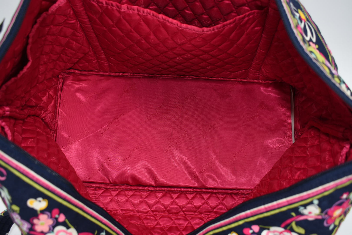 Vera Bradley Large Miller Travel Tote Bag in Petal Paisley Pattern