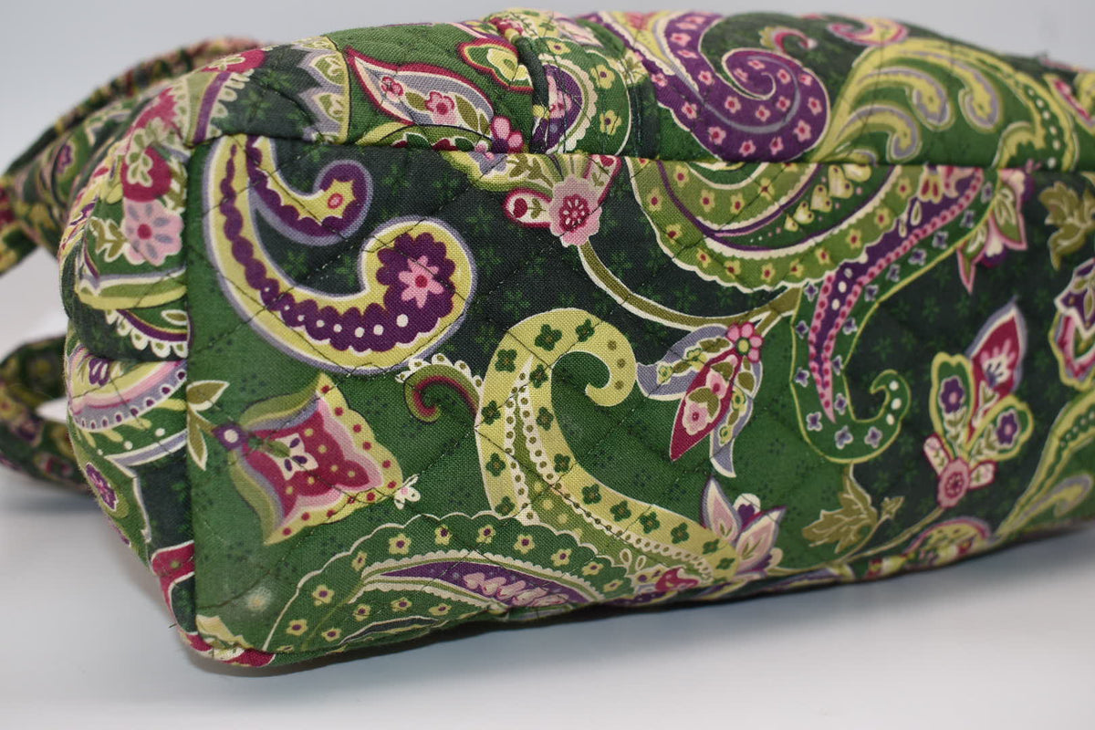 Vera Bradley Large Betsy Shoulder Tote Bag in "Chelsea Green" Pattern
