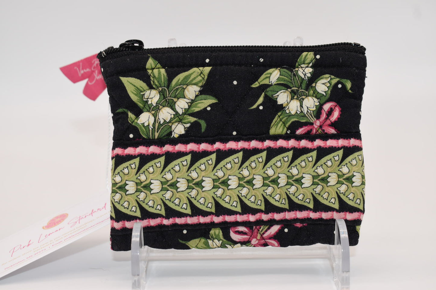 Vera Bradley  Zip Coin Wallet in "New Hope" Pattern