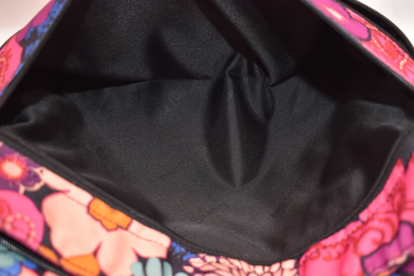 Vera Bradley Lighten Up Triple Zip Crossbody Bag in "Fiesta" Pattern