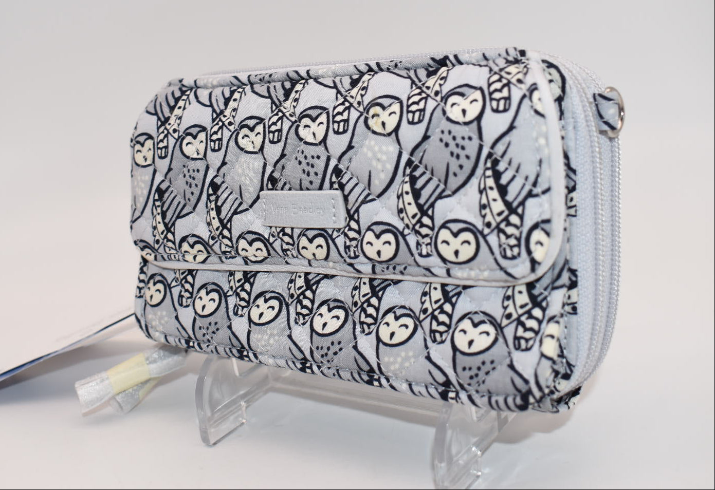 Vera Bradley Iconic RFID All in One Crossbody Bag in "Owls" Pattern