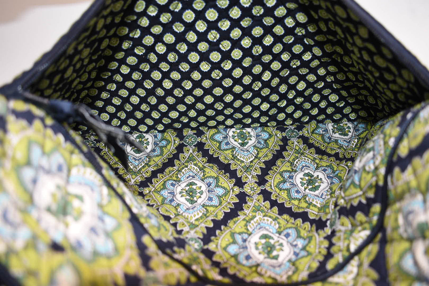 Vera Bradley Laptop Sleeve Tote Bag in "Cambridge" Pattern