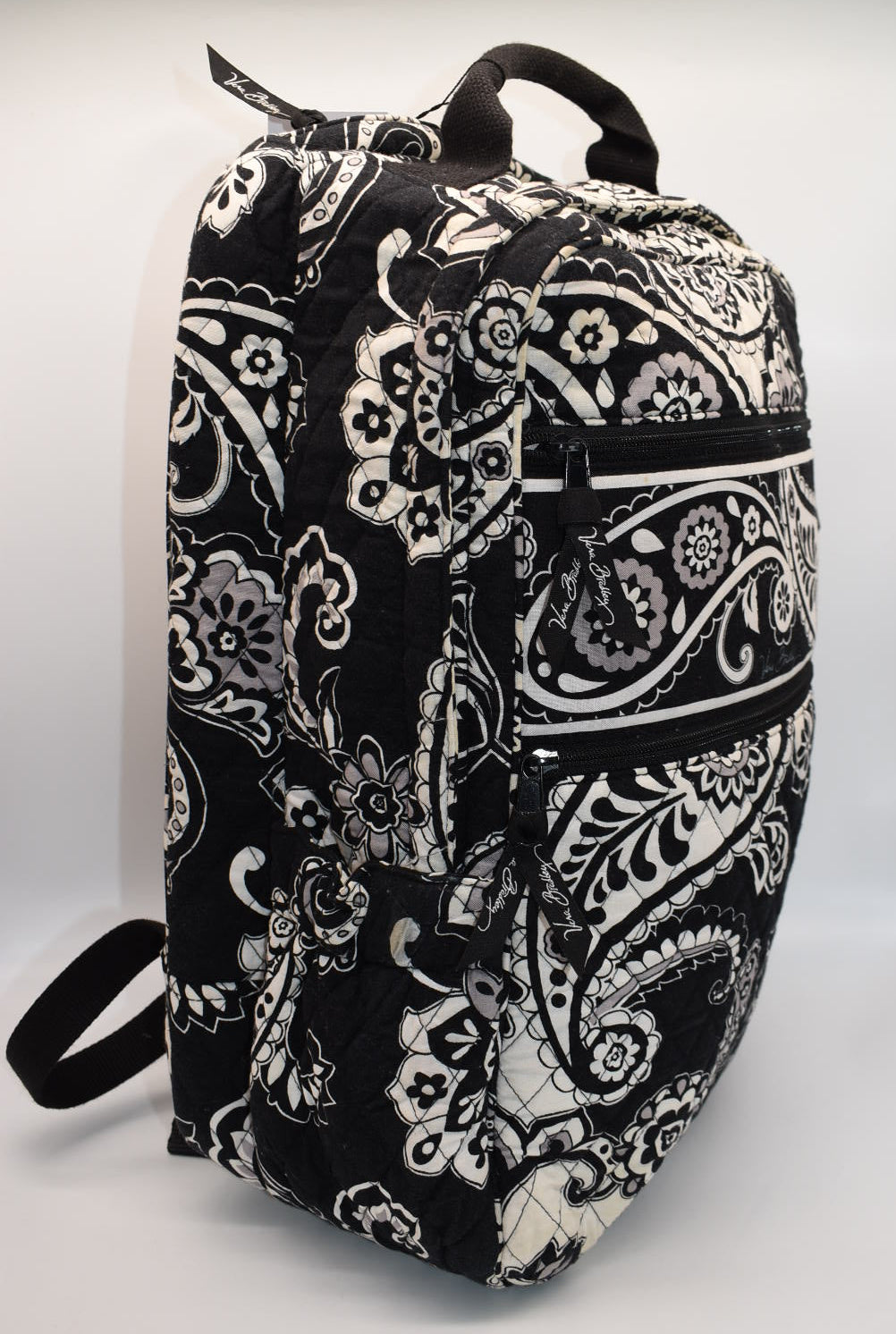 Vera Bradley XL Campus Tech Backpack in "Midnight Paisley" Pattern