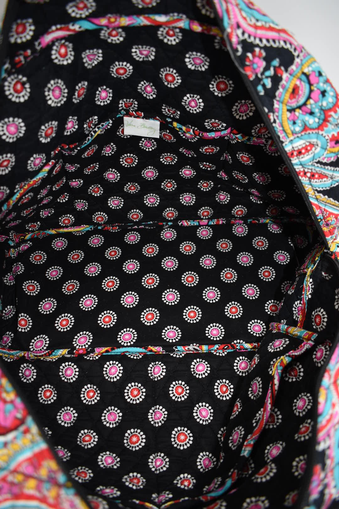 Vera Bradley Weekender Bag in "Parisian Paisley" Pattern
