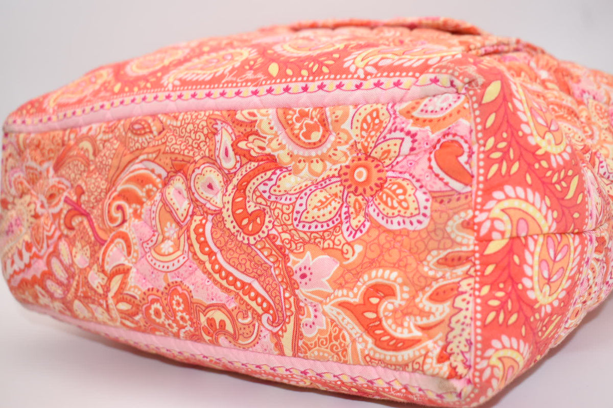 Vera Bradley Villager Tote Bag in "Sherbet" Pattern