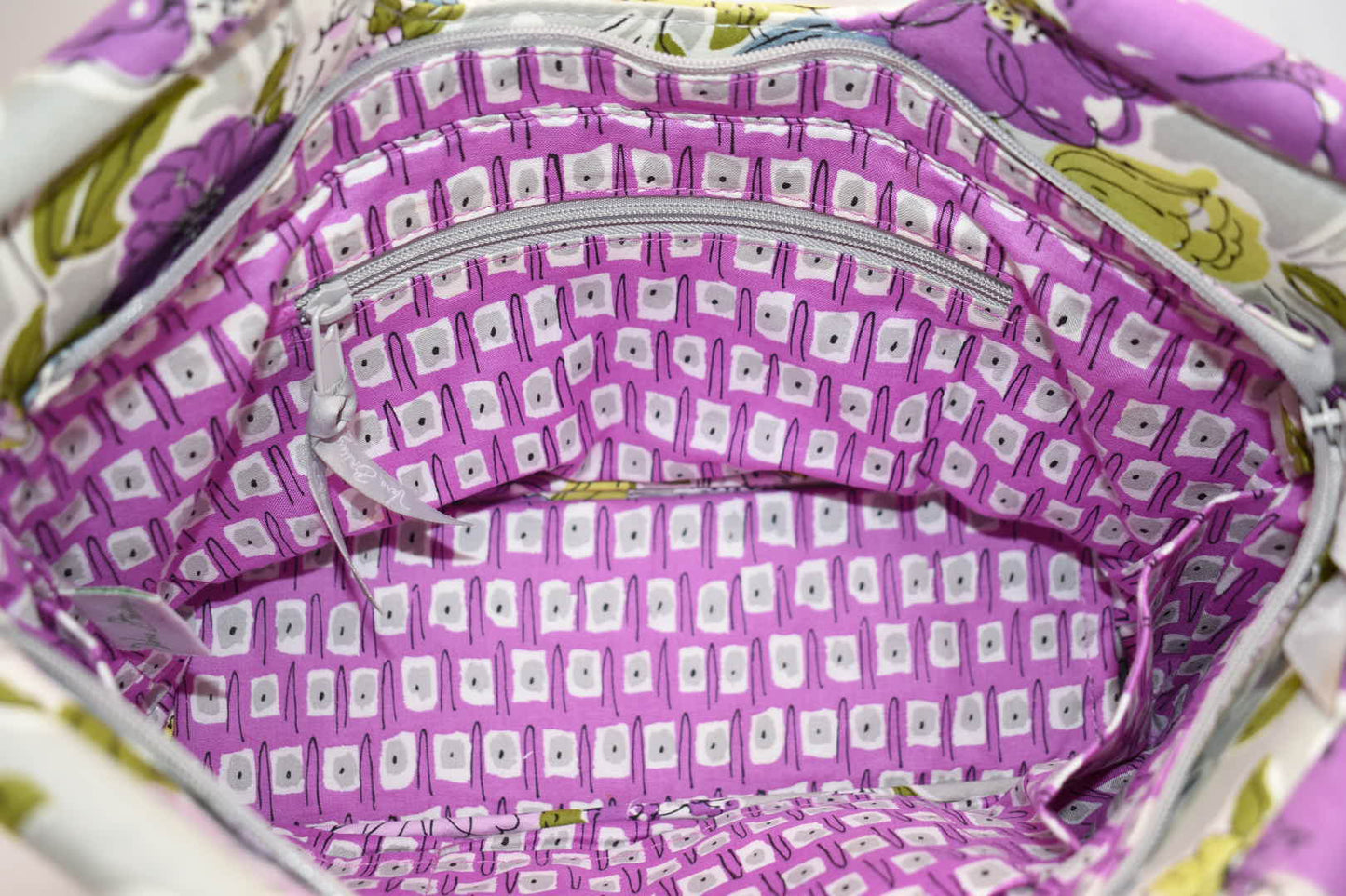 Vera Bradley Gabby Tote Bag in "Watercolor" Pattern