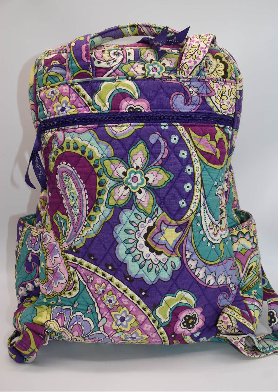 Vera Bradley Ultimate Quilted Cotton Backpack in "Heather" Pattern