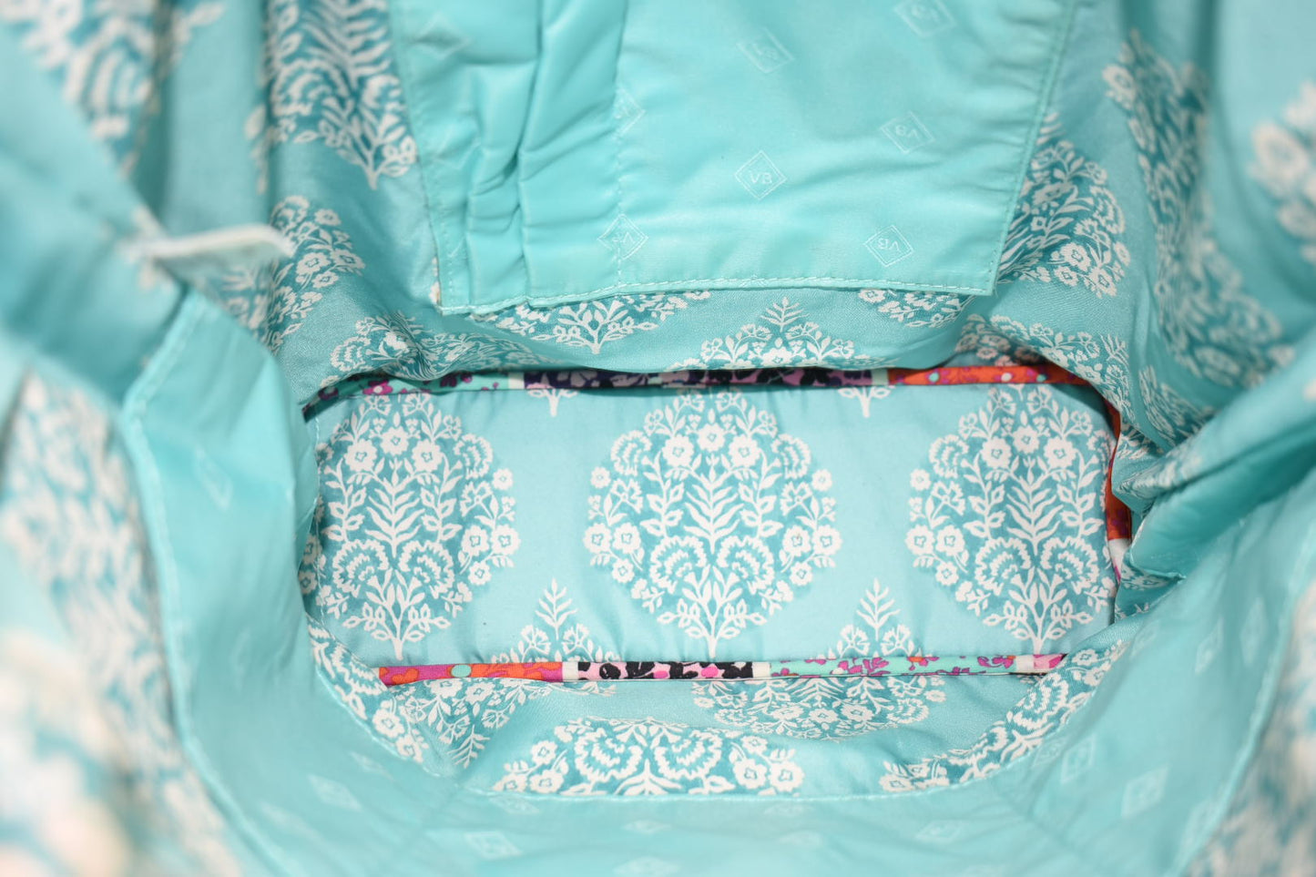 Vera Bradley Iconic Tote Bag in Modern Medley Pattern