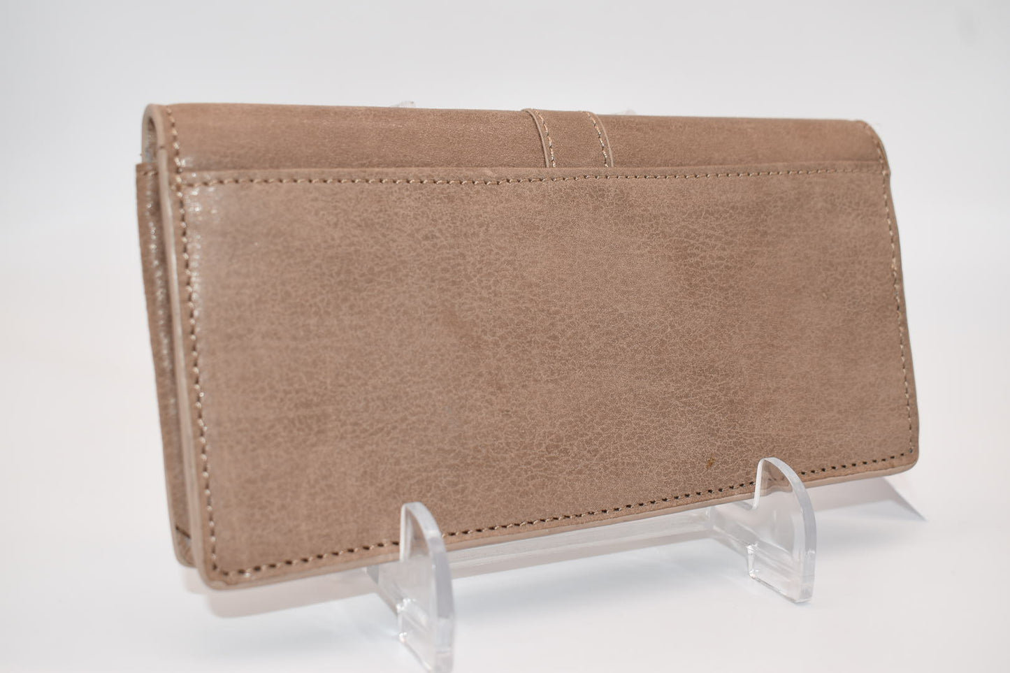 HOBO Alta Leather Continental Wallet in Rose Dust