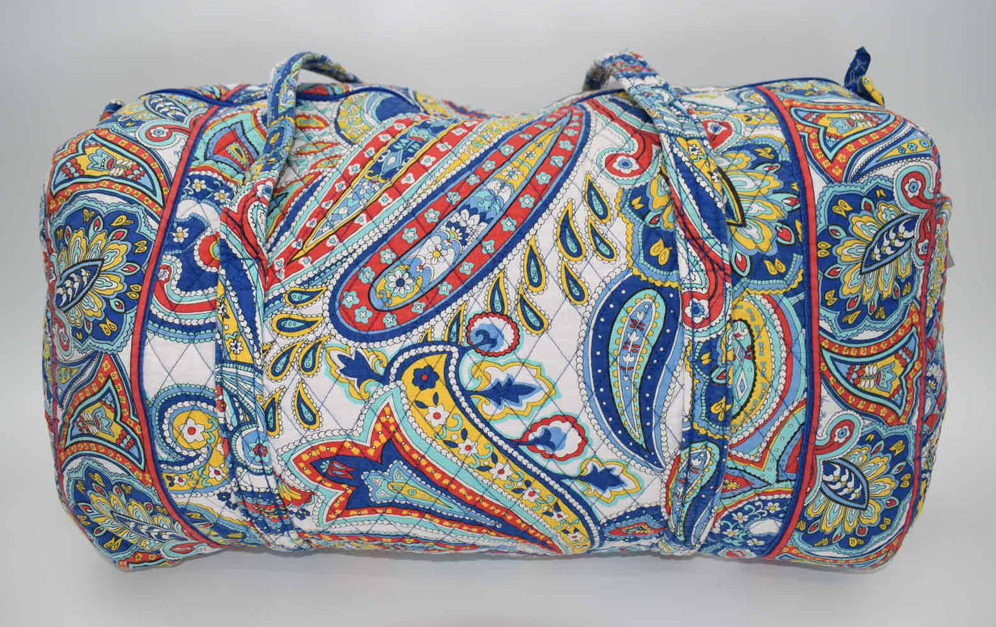 Vera Bradley Large Duffel Bag in "Marina Paisley" Pattern