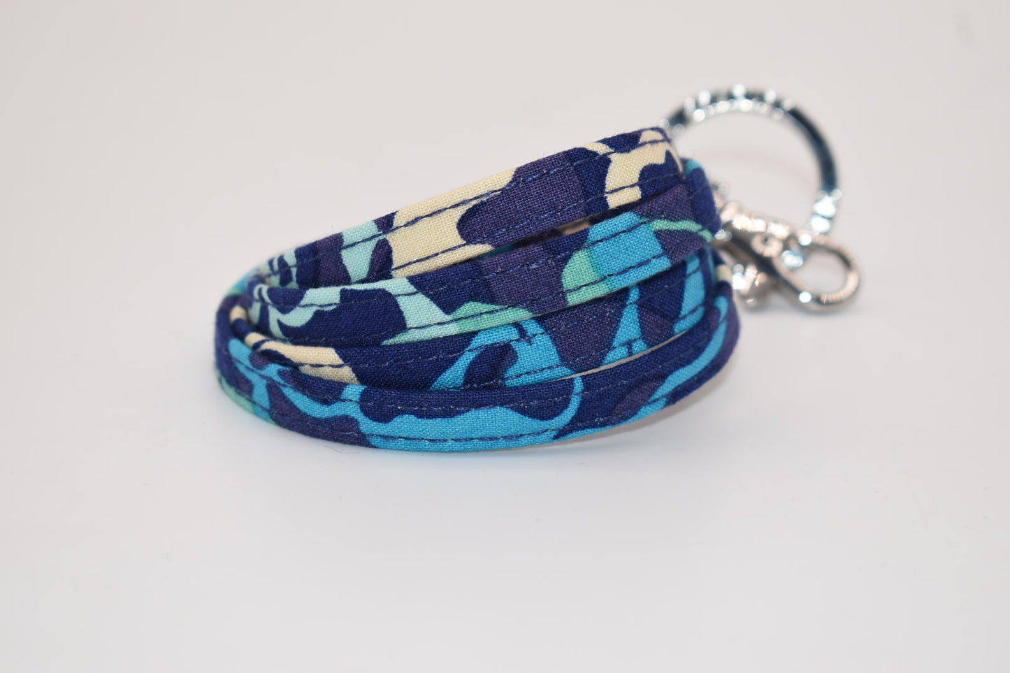 Vera Bradley Lanyard in "Katalina Blues" Pattern