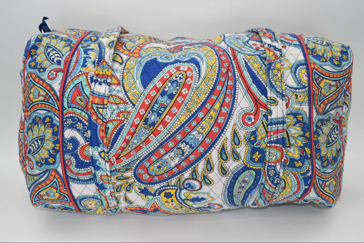 Vera Bradley Large Duffel Bag in "Marina Paisley" Pattern