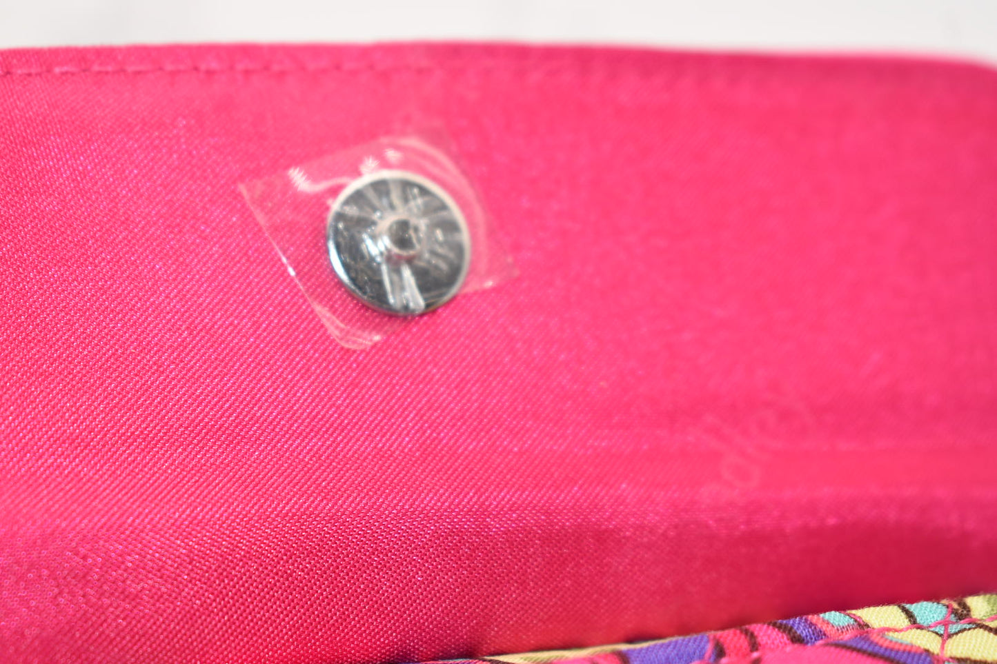 Vera Bradley All in One Crossbody Wallet in "Pink Swirls" Pattern