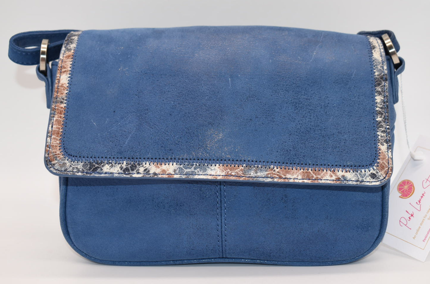 HOBO Autry Small Crossbody Bag in Buffed Hide Cobalt