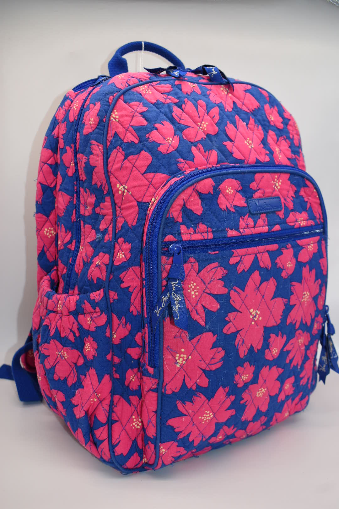 Vera Bradley Campus Backpack in "Art Poppies" Pattern