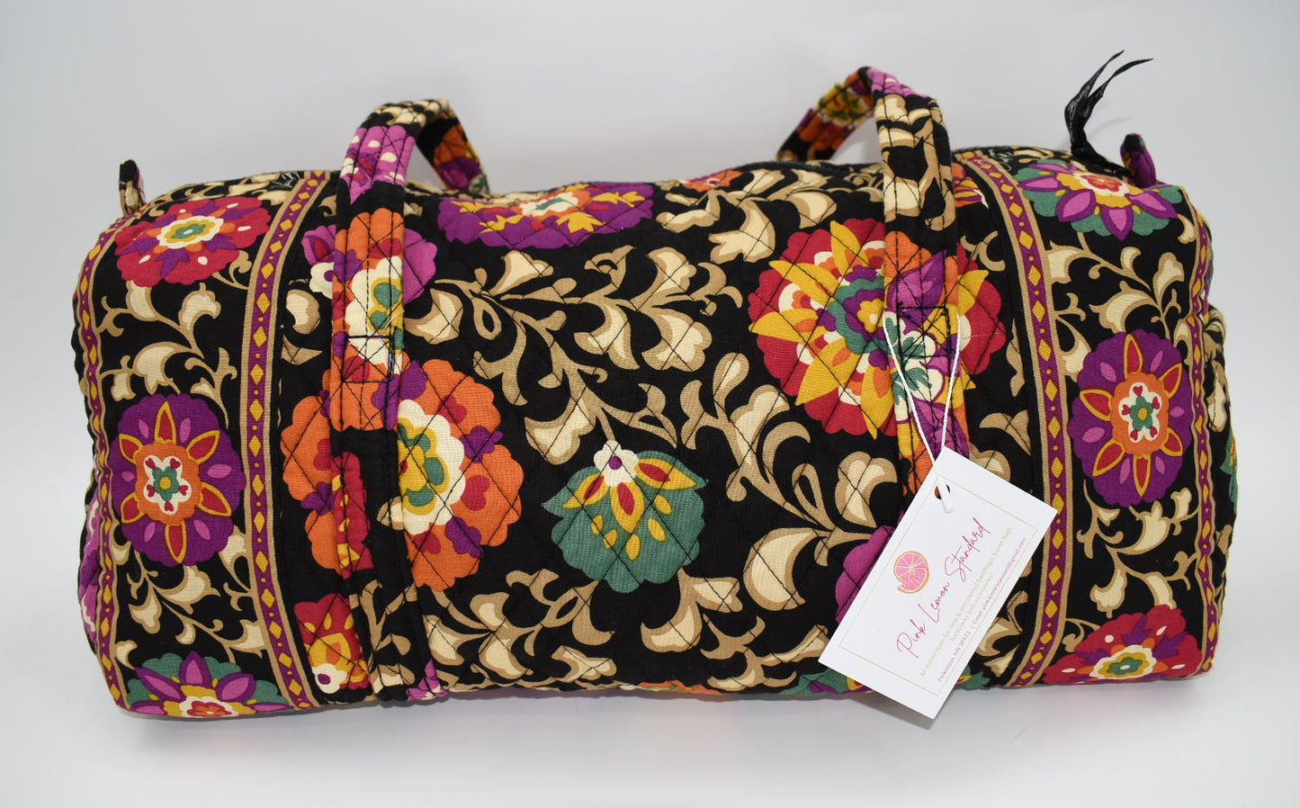 Vera Bradley Medium Duffel Bag in "Suzani" Pattern