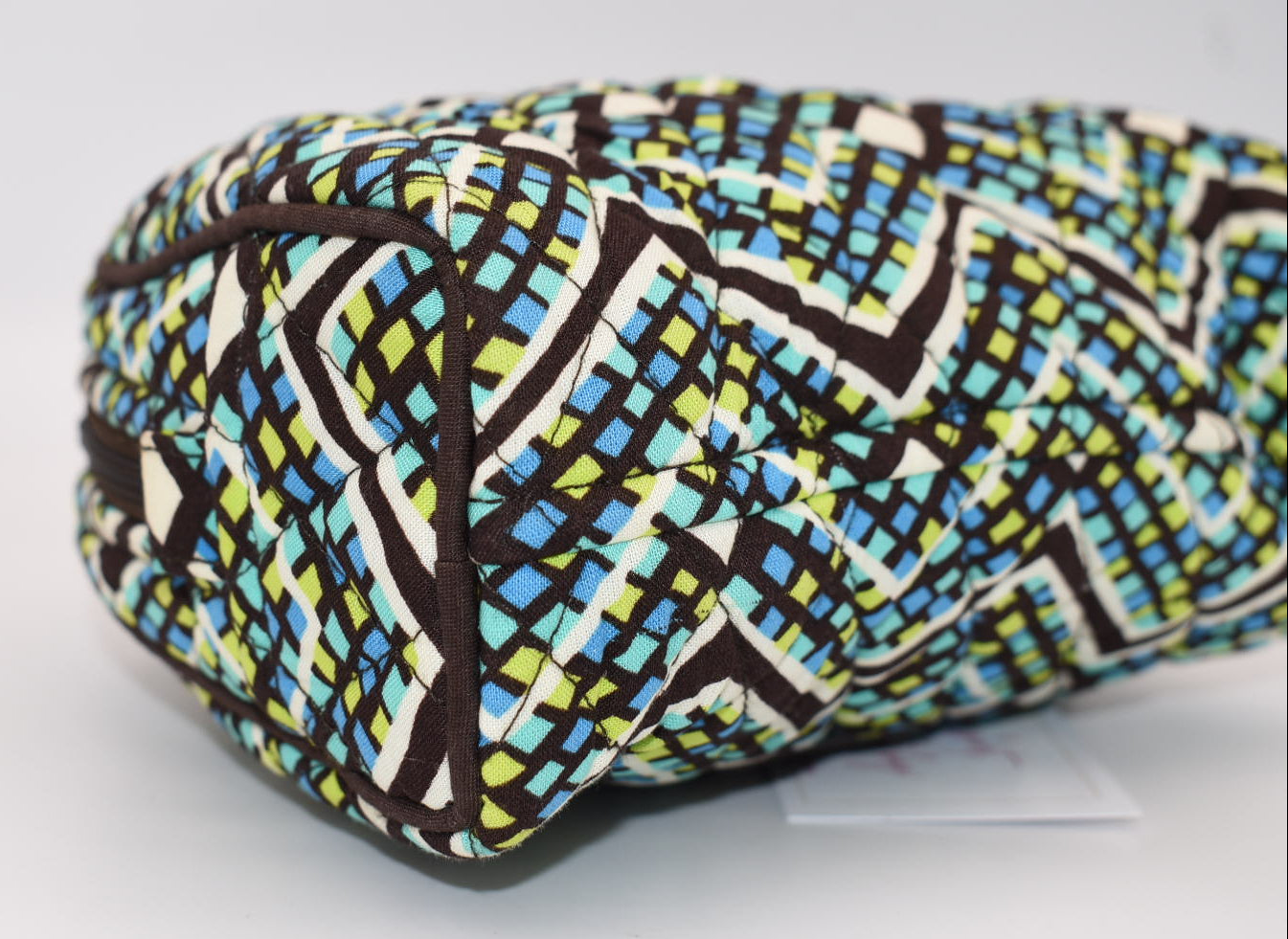 Vera Bradley Medium Cosmetic Zip Bag in "Rain Forest" Pattern