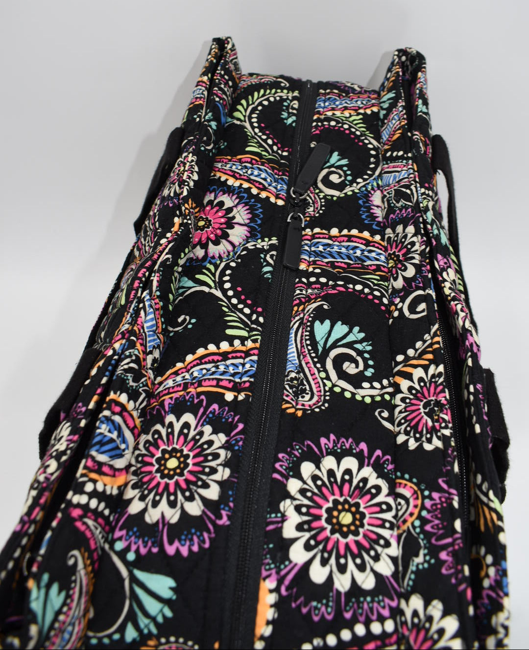 Vera Bradley Triple Compartment Travel Bag in "Bandana Swirl" Pattern