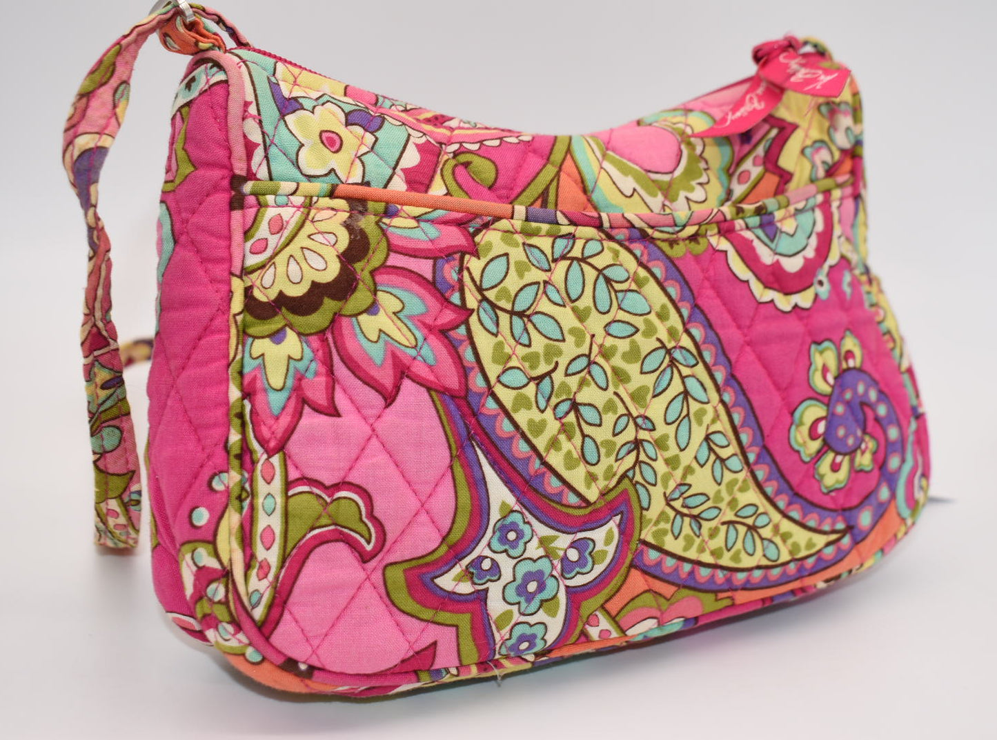Vera Bradley Little Crossbody Bag in "Pink Swirls" Pattern