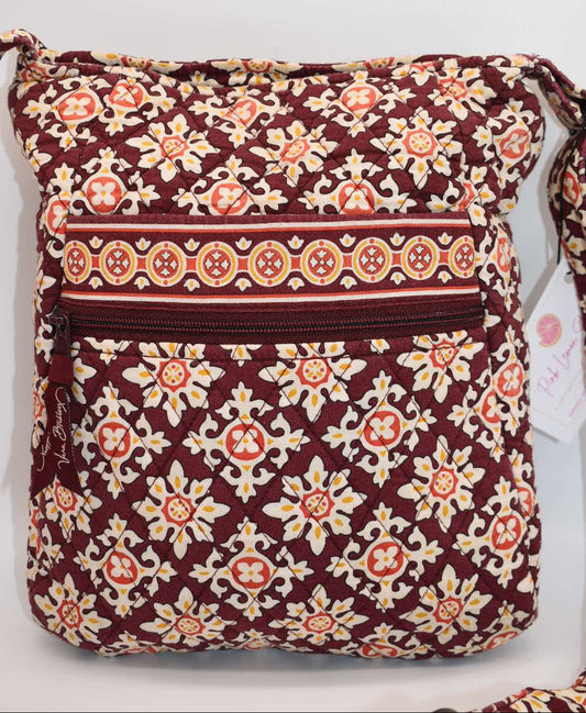 Vera Bradley Hipster Crossbody Bag (Retired Style) in "Medallion - 2006" Pattern