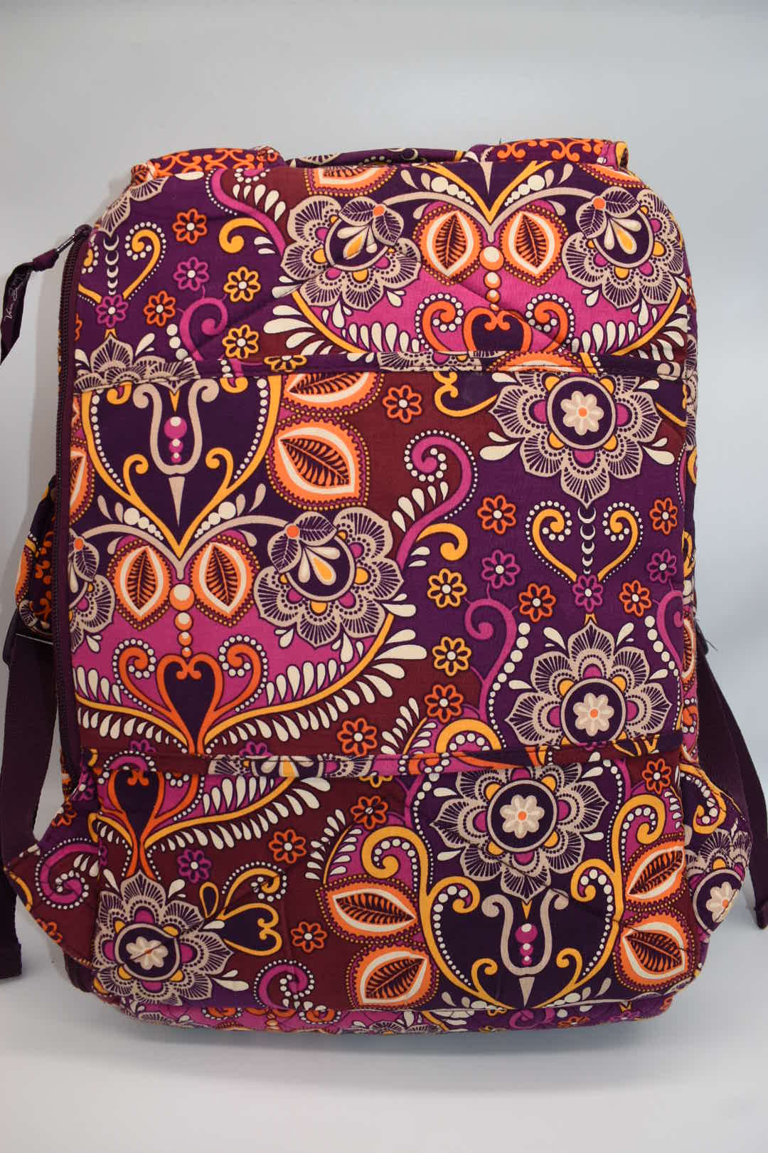 Vera Bradley Laptop Campus Backpack in "Safari Sunset" Pattern