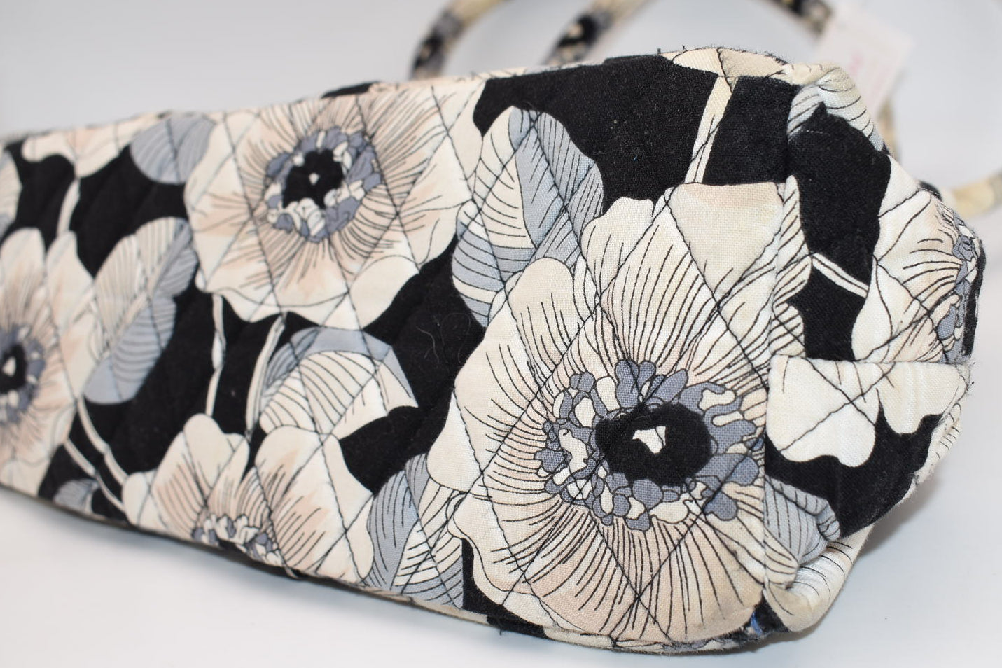 Vera Bradley Eloise Framed Satchel Bag in "Camellia" Pattern