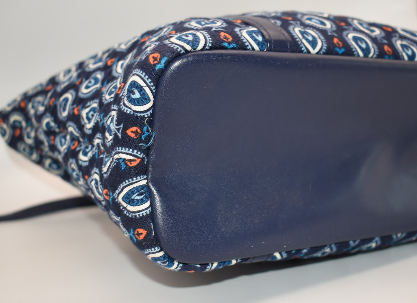Vera Bradley Trimmed Small Vera Tote Bag in "Marrakesh Motifs" Pattern